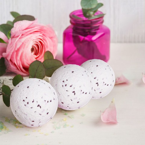 Jardín de rosas - juego de bolas de baño